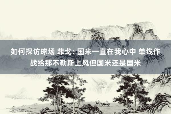 如何探访球场 菲戈: 国米一直在我心中 单线作战给那不勒斯上风但国米还是国米