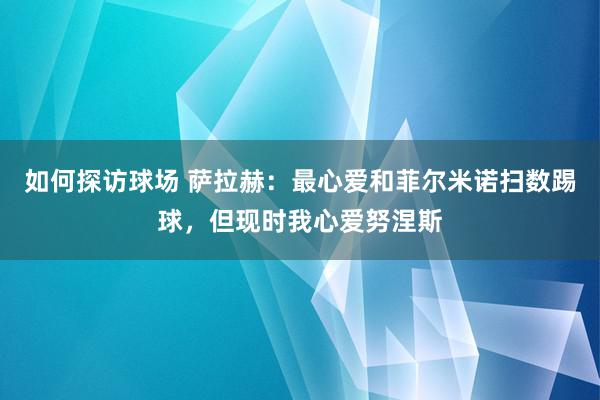 如何探访球场 萨拉赫：最心爱和菲尔米诺扫数踢球，但现时我心爱努涅斯