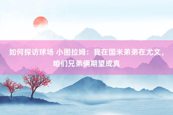 如何探访球场 小图拉姆：我在国米弟弟在尤文，咱们兄弟俩期望成真